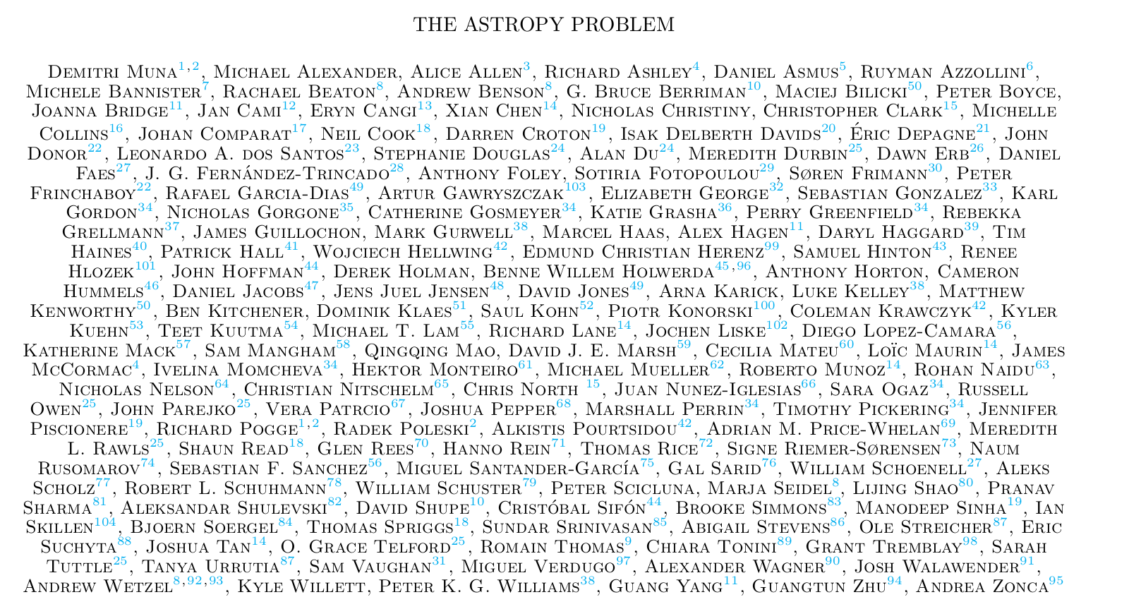 The Astropy Problem image
